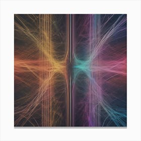 Abstract Fractal Pattern 4 Canvas Print