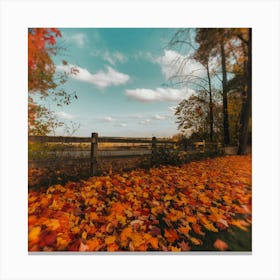 Autumn Leaves Canvas Print