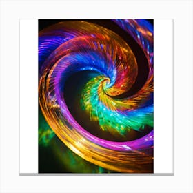 Spiral Art Canvas Print