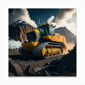 Buldozer Mountain (55) Canvas Print