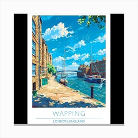 Wapping London England Canvas Print