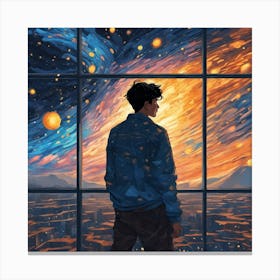 Starry Night 4 Canvas Print