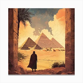 Egyptian Art Canvas Print