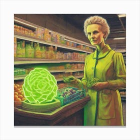 Grocery Shop With Madam Marie #4 Canvas Print
