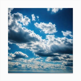 Cloudy Sky 7 Canvas Print