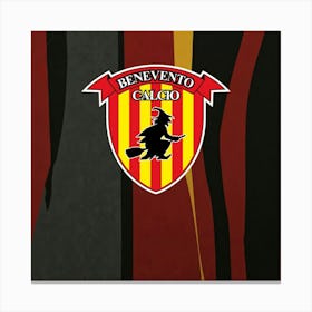 Benevento Calcio Logo Wall Art 5 Canvas Print