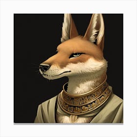 Egyptian Fox Canvas Print