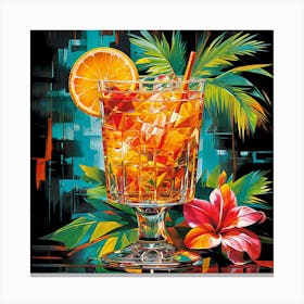 Hawaiian Cocktail 4 Canvas Print