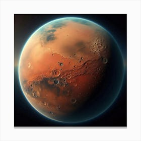 Mars hyper Canvas Print