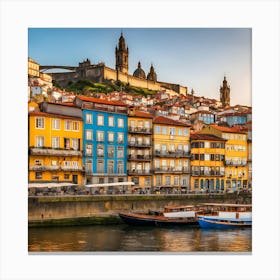 Portuguese City 1 Canvas Print