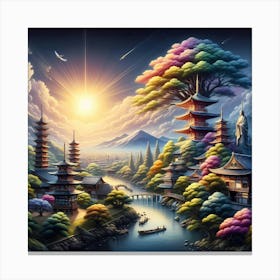 Asian Landscape 38 Canvas Print