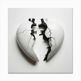 Broken Heart 1 Canvas Print