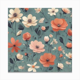 A charming Flowers Canvas Print