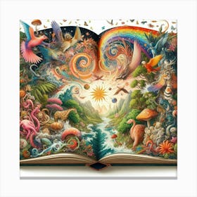 Book Of Wonders 1 Canvas Print