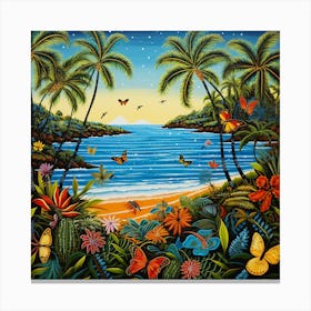 Tropical Paradise Canvas Print