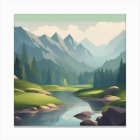 Landscape 1 Canvas Print