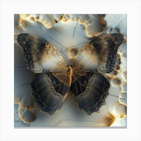 Abstract Butterfly Canvas Print