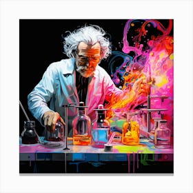 Albert Einstein 2 Canvas Print