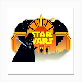 Star Wars 9 Canvas Print