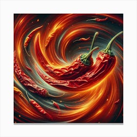 Hot Chili Peppers Canvas Print