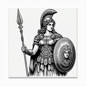 Athena Canvas Print