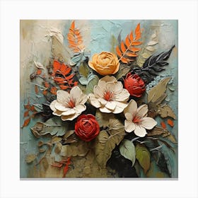 Jungle Bouquet Canvas Print