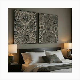 Paisley Wall Art Canvas Print