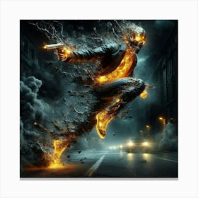 Ghost In The Machine Canvas Print