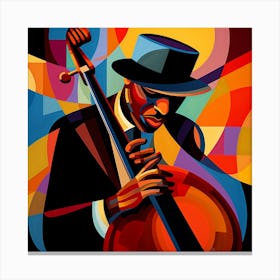 Jazz Musician 46 Canvas Print