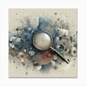 Magnifying Glass Canvas Print