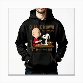 Charlie Brown As A Young Man Canvas Print