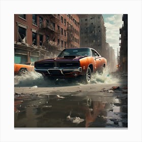 Ready to go Charger Canvas Print