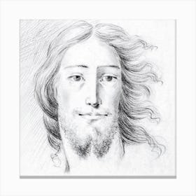 Christ Sketch, Jean Bernard Canvas Print