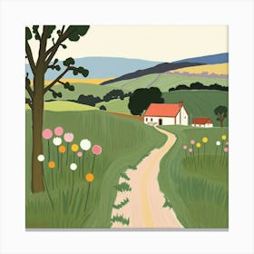 Country Road Canvas Print