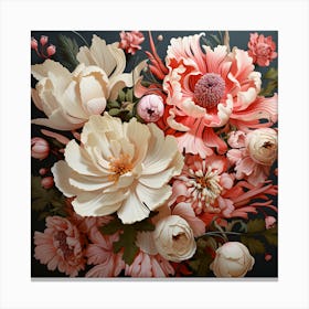 Floral Bouquet Canvas Print