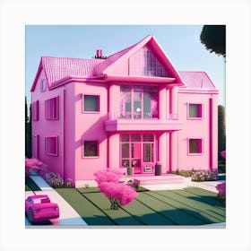 Barbie Dream House (441) Canvas Print