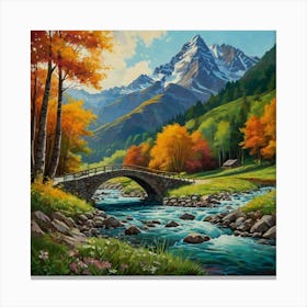 Swiss Alps 5 Canvas Print