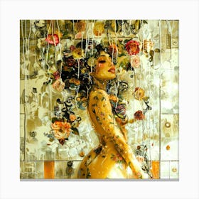 Lace 13 - Flora Exotica Canvas Print