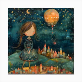 Storybook Wanderlust Canvas Print