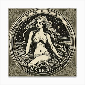 Sirene Canvas Print