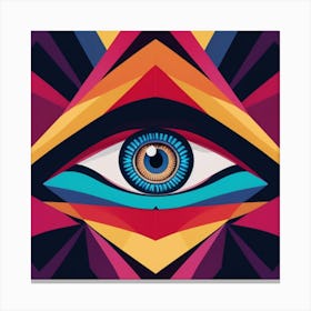 All Seeing Eye 5 Canvas Print