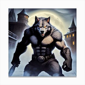 Werewolf 12 Canvas Print