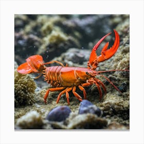 Red Lobster Canvas Print