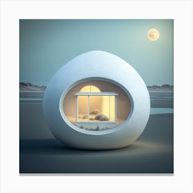 Egg House Canvas Print