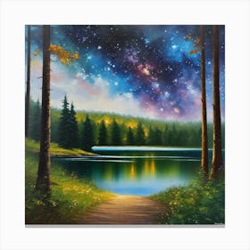 Milky Way 58 Canvas Print