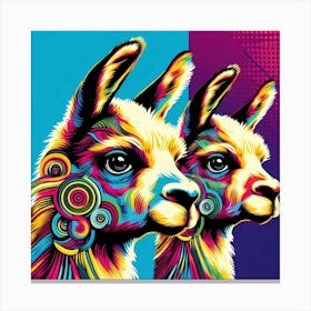 Llamas 1 Canvas Print