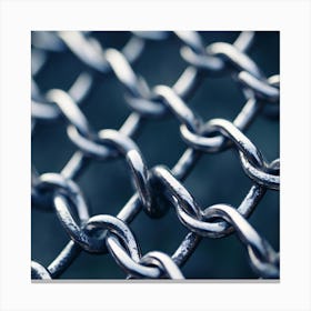 Chain Link Fence Canvas Print