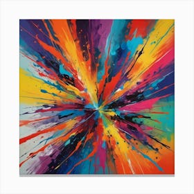 Burst 5 Canvas Print