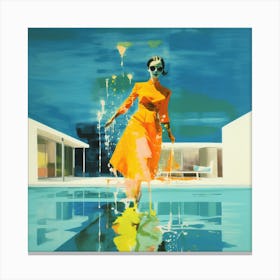 'The Pool' Canvas Print