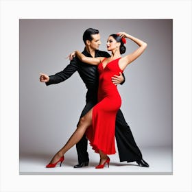 Bailarines Canvas Print